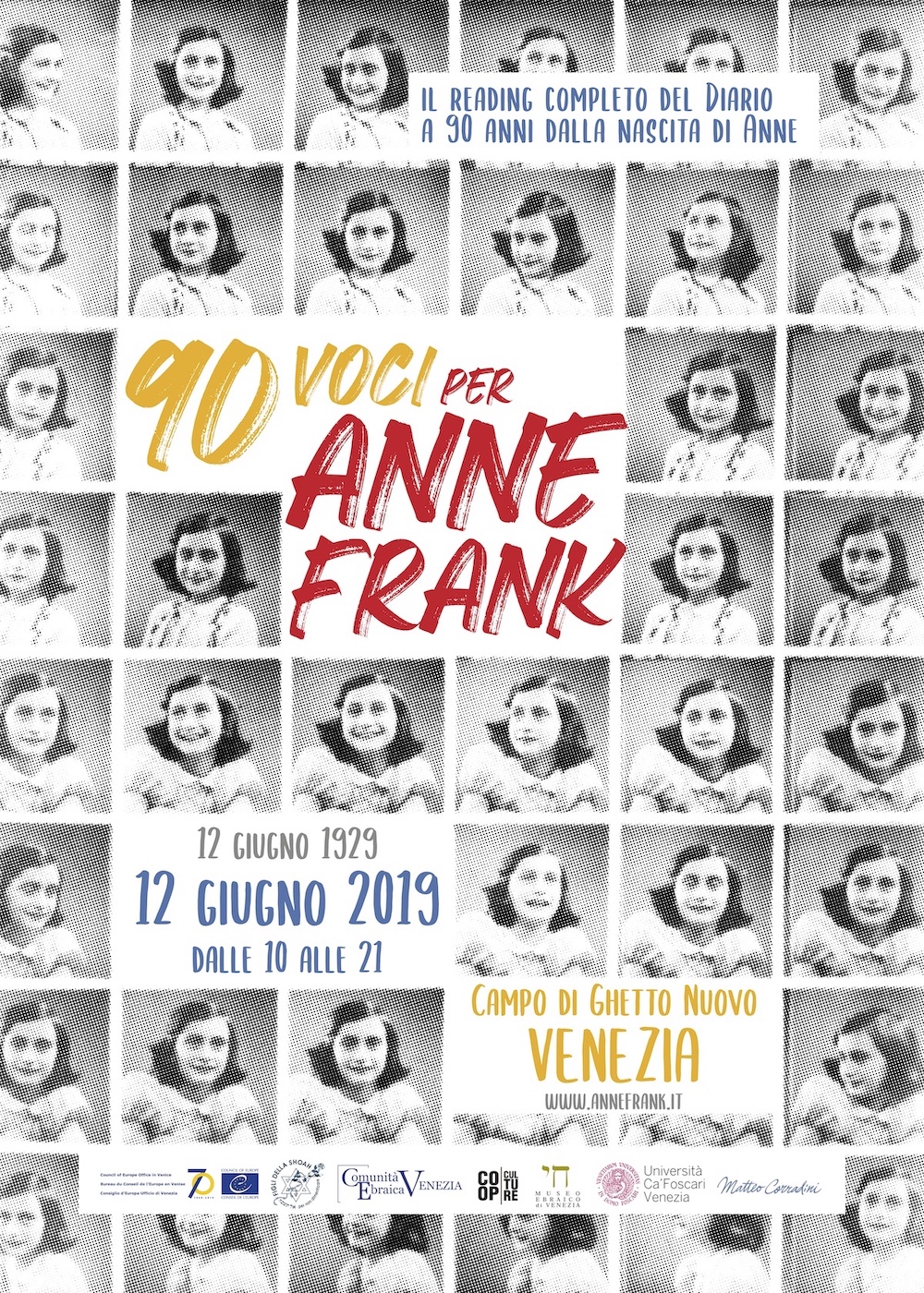 90 voci per Anne Frank • Il comunicato stampa 01